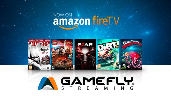 El servicio de transmisión de GameFly está en dispositivos móviles como Amazon FireTV.