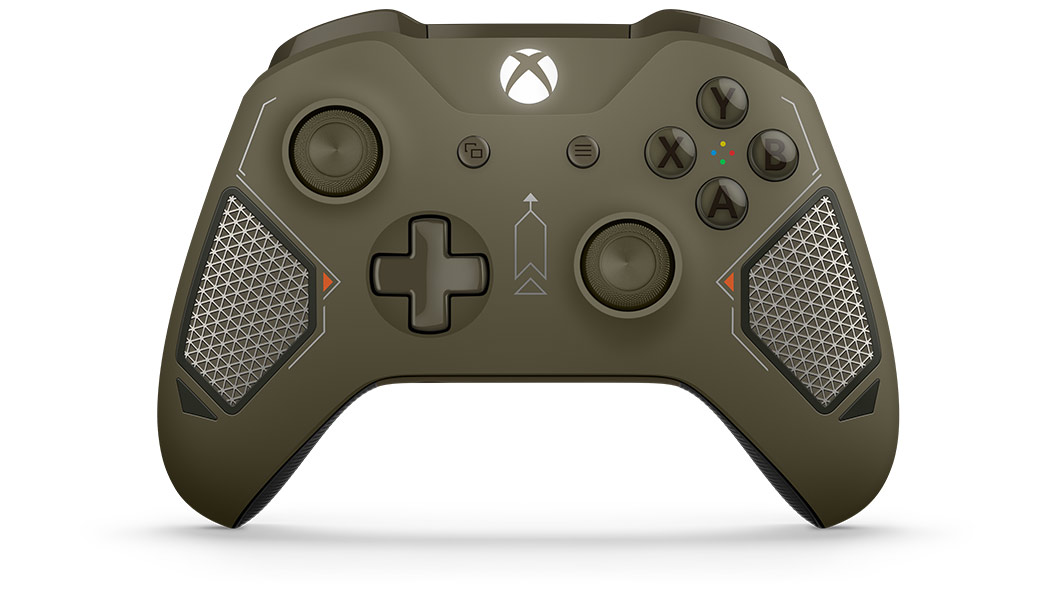 Front view of Combat Tech Special Edition Wireless Controller