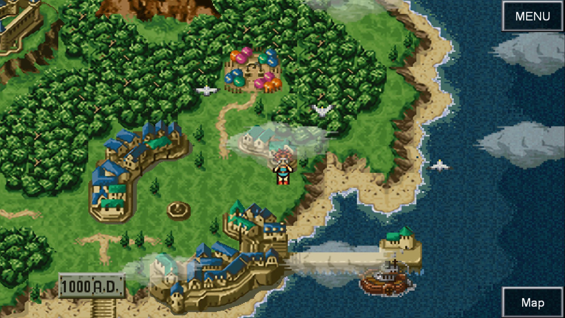 La Version De Chrono Trigger Para Steam Es Un Fiasco El Arcadia   Chrono Trigger Pc Map 