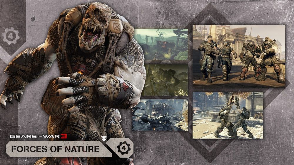 Todos los packs de mapas de Gears of War 3 pasan a ser gratuitos El